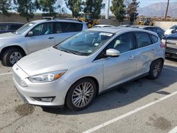 Salvage cars for sale at Rancho Cucamonga, CA auction: 2016 Ford Focus Titanium