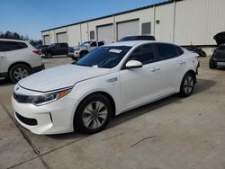 Salvage cars for sale at Gaston, SC auction: 2017 KIA Optima Hybrid