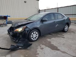 Toyota Corolla salvage cars for sale: 2018 Toyota Corolla L