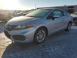 Salvage cars for sale at Fredericksburg, VA auction: 2015 Honda Civic LX