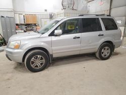 Salvage cars for sale at Columbia, MO auction: 2005 Honda Pilot EXL