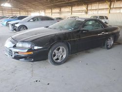 Chevrolet salvage cars for sale: 1998 Chevrolet Camaro