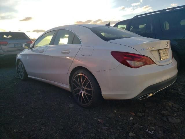 2018 Mercedes-Benz CLA 250 4matic