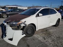 Toyota salvage cars for sale: 2017 Toyota Corolla L