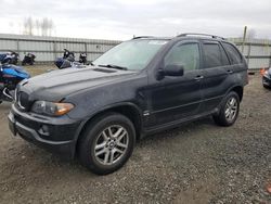 BMW salvage cars for sale: 2005 BMW X5 3.0I