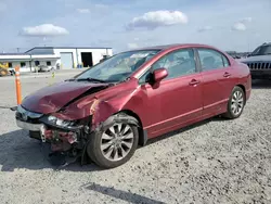 Salvage cars for sale at Lumberton, NC auction: 2009 Honda Civic EX