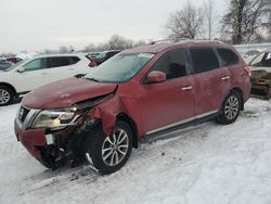 Salvage cars for sale at London, ON auction: 2014 Nissan Pathfinder S