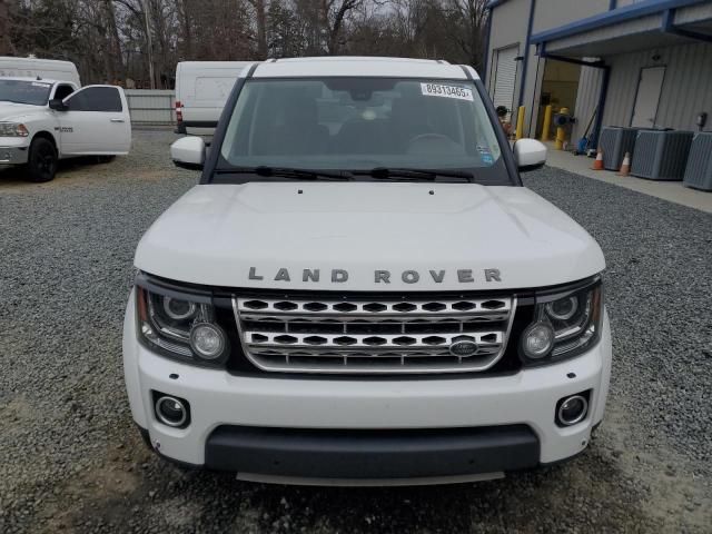 2016 Land Rover LR4 HSE Luxury