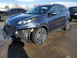 KIA Vehiculos salvage en venta: 2019 KIA Sportage EX