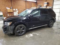 Salvage cars for sale at Ebensburg, PA auction: 2020 Dodge Journey Crossroad