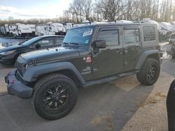 Jeep Wrangler Unlimited Sport salvage cars for sale: 2016 Jeep Wrangler Unlimited Sport