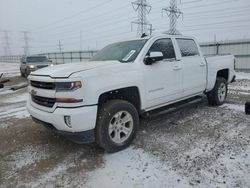 Salvage trucks for sale at Elgin, IL auction: 2016 Chevrolet Silverado K1500 LT