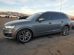 Salvage cars for sale at North Las Vegas, NV auction: 2017 Audi Q7 Prestige