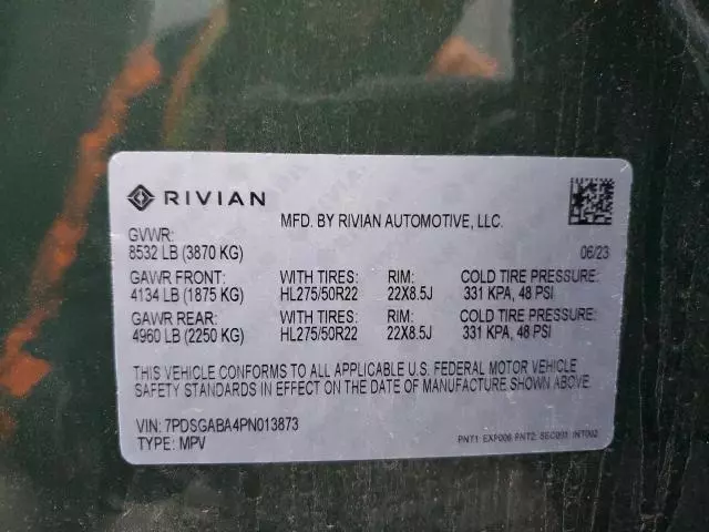 2023 Rivian R1S Adventure