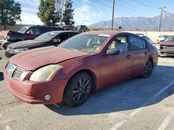 Salvage cars for sale from Copart Rancho Cucamonga, CA: 2004 Nissan Maxima SE