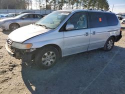 Honda Odyssey ex salvage cars for sale: 2003 Honda Odyssey EX