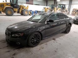 Salvage cars for sale from Copart Greenwood, NE: 2012 Audi A4 Premium Plus