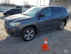 Salvage cars for sale from Copart Lebanon, TN: 2010 Toyota Highlander Sport