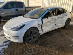 Tesla Vehiculos salvage en venta: 2021 Tesla Model 3