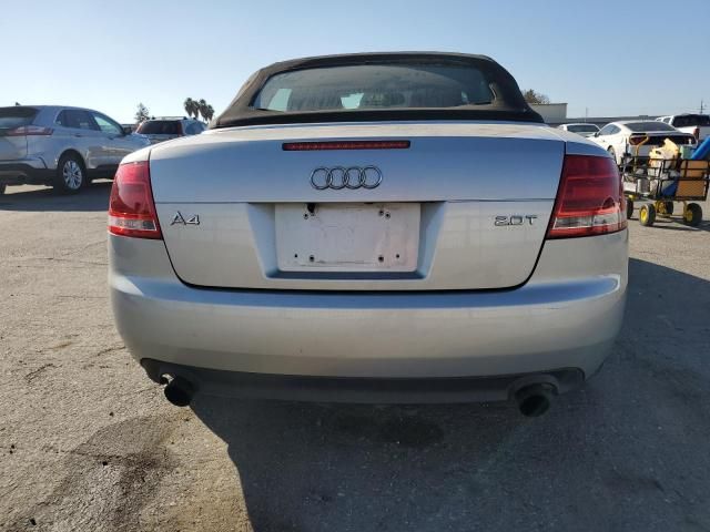 2008 Audi A4 2.0T Cabriolet