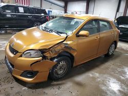 Salvage cars for sale at West Mifflin, PA auction: 2009 Toyota Corolla Matrix S