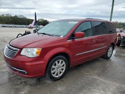 Salvage cars for sale at Apopka, FL auction: 2015 Chrysler Town & Country Touring