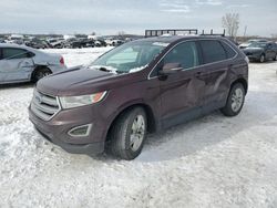 Salvage cars for sale at Kansas City, KS auction: 2018 Ford Edge SEL