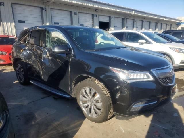 2016 Acura MDX Technology