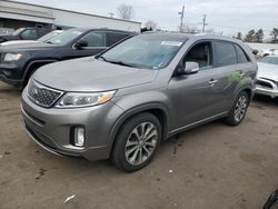 Salvage cars for sale at New Britain, CT auction: 2015 KIA Sorento SX