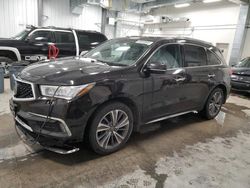 Acura Vehiculos salvage en venta: 2017 Acura MDX Elite