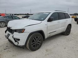 Salvage cars for sale at New Braunfels, TX auction: 2017 Jeep Grand Cherokee Trailhawk