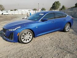 Salvage cars for sale at San Diego, CA auction: 2021 Cadillac CT5 Luxury