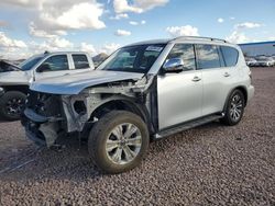 Salvage cars for sale at Phoenix, AZ auction: 2019 Nissan Armada SV