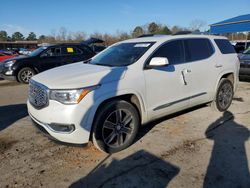 Salvage cars for sale at Florence, MS auction: 2017 GMC Acadia Denali