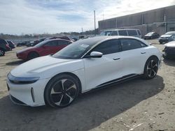 Vehiculos salvage en venta de Copart Fredericksburg, VA: 2023 Lucid Motors AIR Touring