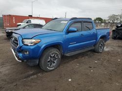 Salvage cars for sale from Copart Homestead, FL: 2017 Toyota Tacoma Double Cab