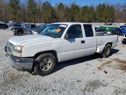 Salvage trucks for sale at Gainesville, GA auction: 2004 Chevrolet Silverado C1500