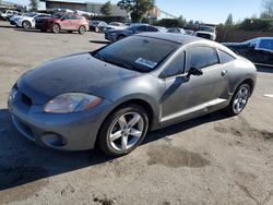 Salvage cars for sale at San Martin, CA auction: 2006 Mitsubishi Eclipse GS