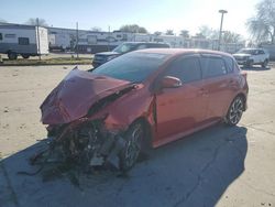 Salvage cars for sale at Sacramento, CA auction: 2016 Scion IM