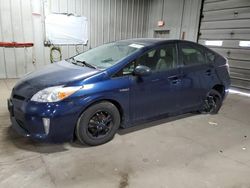 Salvage cars for sale at Franklin, WI auction: 2015 Toyota Prius