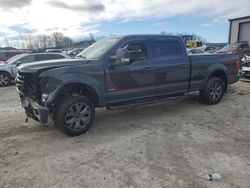 Salvage cars for sale at Duryea, PA auction: 2016 Ford F150 Supercrew