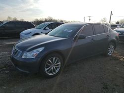 Salvage cars for sale at Hillsborough, NJ auction: 2009 Infiniti G37