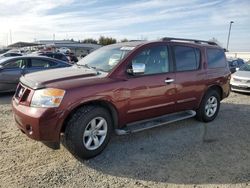 Salvage cars for sale from Copart Sacramento, CA: 2010 Nissan Armada SE