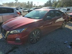 Salvage cars for sale at Riverview, FL auction: 2020 Nissan Altima SR