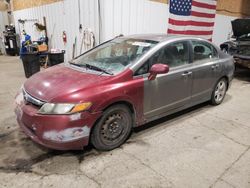 Salvage cars for sale at Anchorage, AK auction: 2006 Honda Civic EX