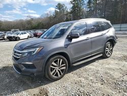 Salvage cars for sale at Ellenwood, GA auction: 2018 Honda Pilot Touring