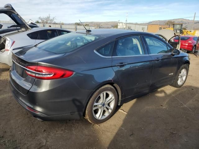 2018 Ford Fusion SE Hybrid