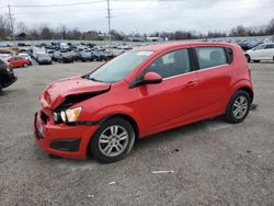 Chevrolet salvage cars for sale: 2015 Chevrolet Sonic LT