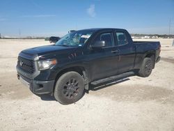 Salvage cars for sale at New Braunfels, TX auction: 2018 Toyota Tundra Double Cab SR