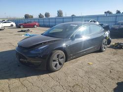 Salvage cars for sale at Martinez, CA auction: 2021 Tesla Model 3